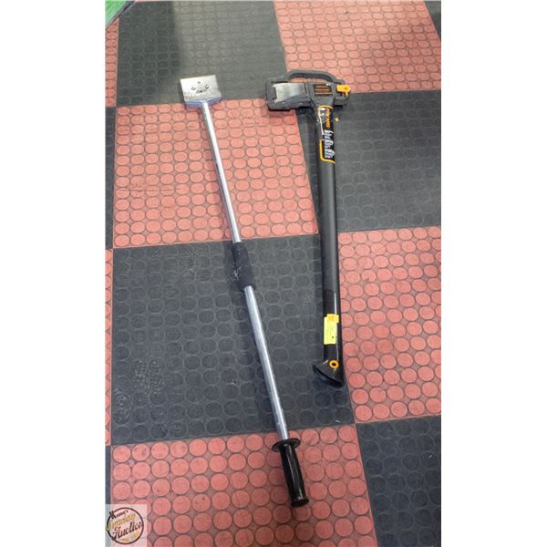 SPLITTING AXE SOLD WITH INDUSTRIAL SCRAPER