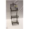Image 1 : 3 TIER METAL RACK 24"X7"X7" COLLAPSIBLE