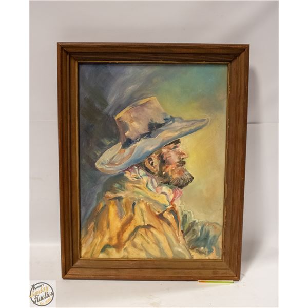FRAMED C. RAUSER PAINTING