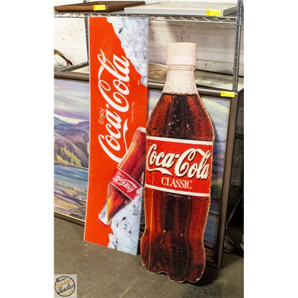 COCA-COLA DISPLAY SIGNS