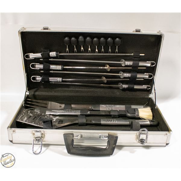 METAL CASED BBQ TOOLS