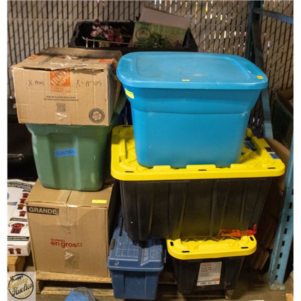 ESTATE PALLET OF HOUSEHOLD MISC
