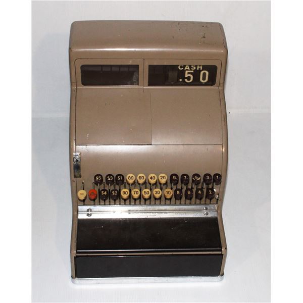 VINTAGE CASH REGISTER *HEAVY*