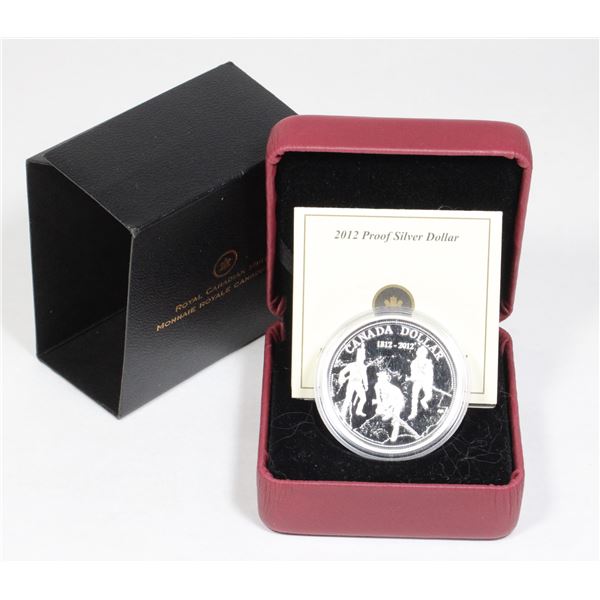 2012 ROYAL CANADIAN MINT PROOF SILVER DOLLAR