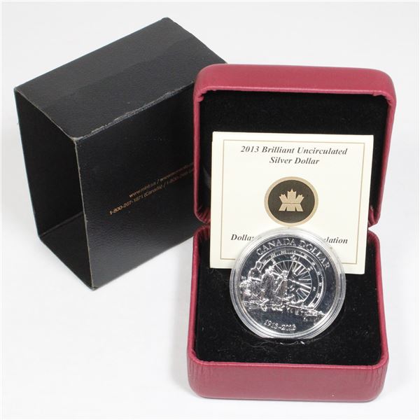 2013 BRILLIANT UNCIRCULATED SILVER DOLLAR