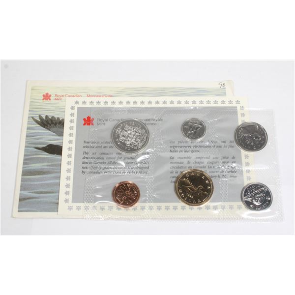 1990 ROYAL CANADIAN MINT UNCIRCULATED COIN SET