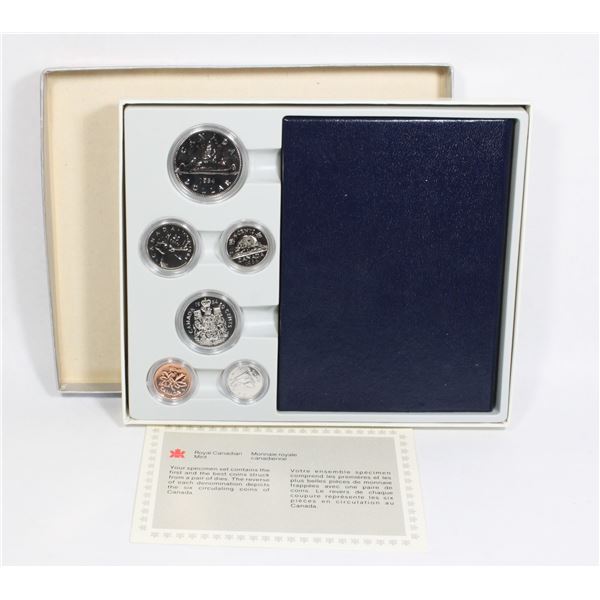 1984 CANADA SPECIMEN COIN SET