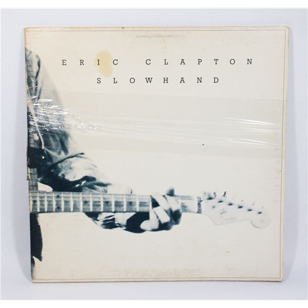 ERIC CLAPTON SLOWHAND VINYL RECORD GREAT CONDITION