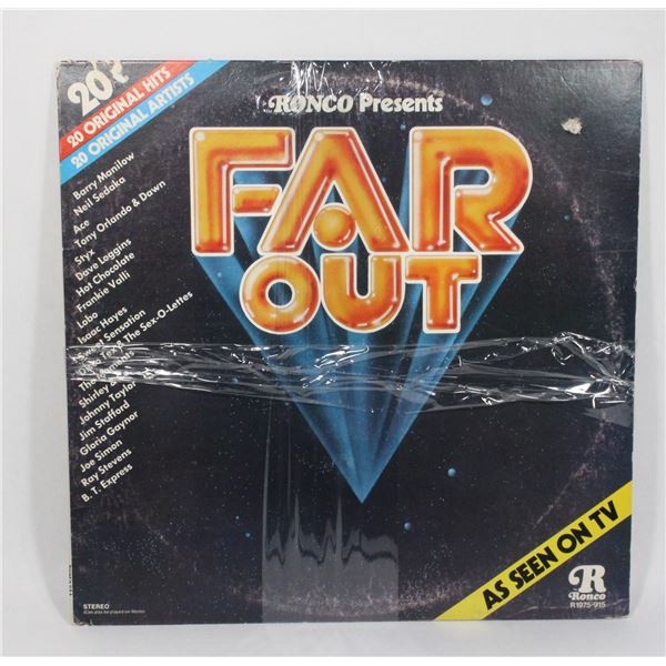 FAR OUT ORIGINAL HITS INCLUDING STYX, NEIL SEDAKA,