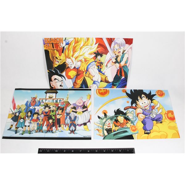 THREE DRAGON BALL Z POSTERS