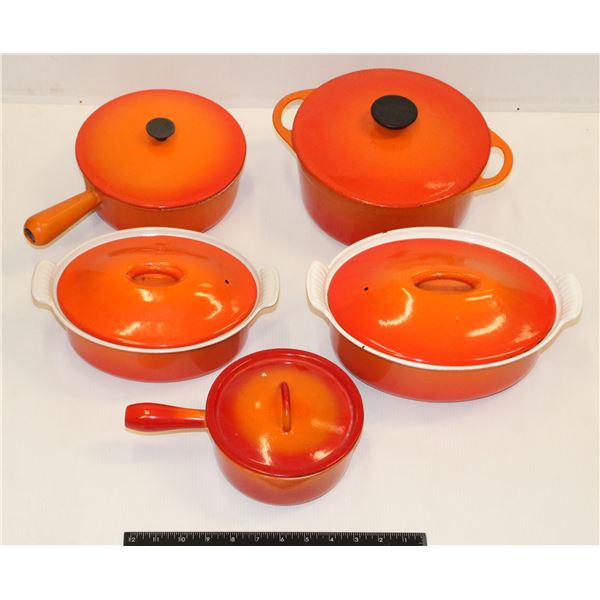 VINTAGE LE CREUSET MADE IN FRANCE COOKWARE