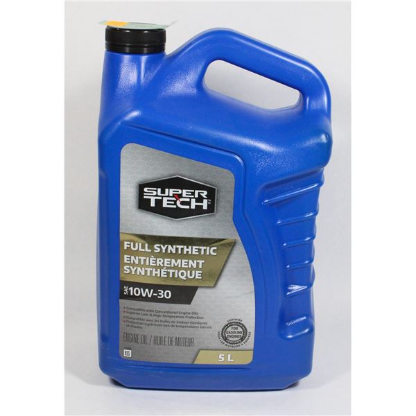 NEW JUG OF SUPER TECH FULL SYNTHETIC 10W 30