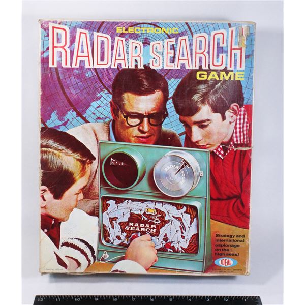 RADAR SEARCH GAME - 1969 IDEAL TOY CORPORATION,
