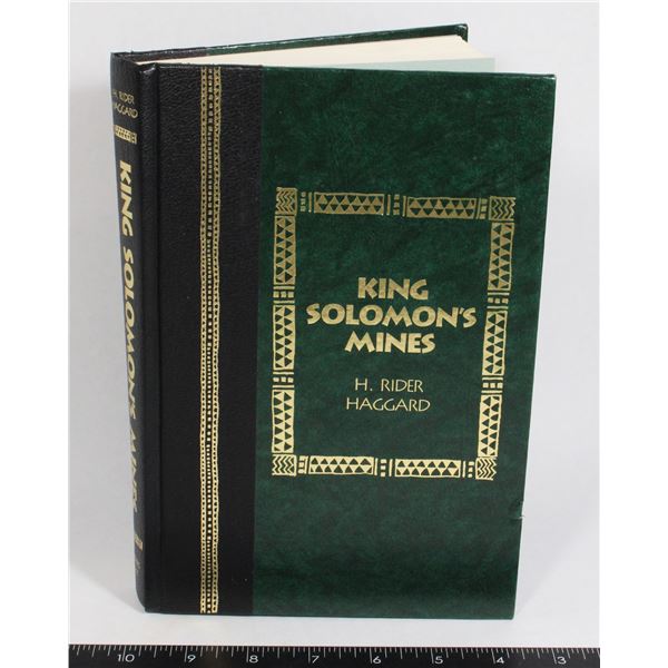 KING SOLOMON'S MINES HARDCOVER BOOK