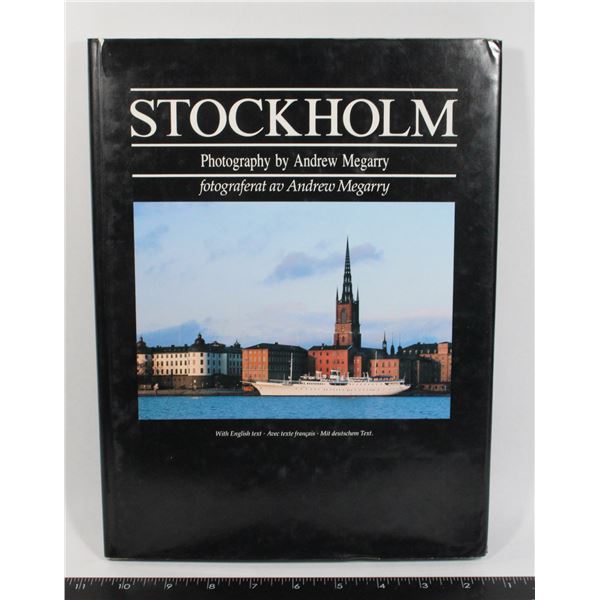 STOCKHOLM, HARDCOVER BOOK
