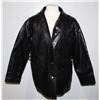 Image 1 : ITALIAN LEATHER COAT DCT LOOKS NEW AROUND LARGE