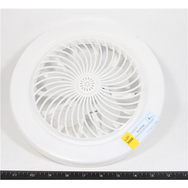 CEILING FAN (PLUGS INTO LIGHT FIXTURE)