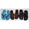 Image 1 : ASSORTED SANDALS, NO SIZE, APPEAR LARGE