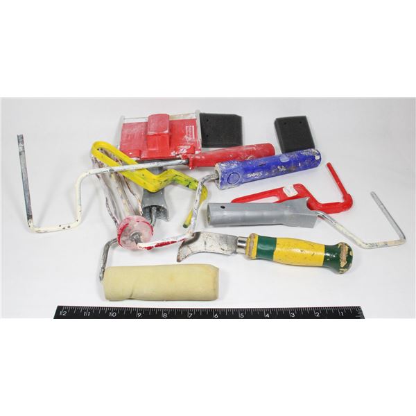 PAINTING TOOLS ASSORTED
