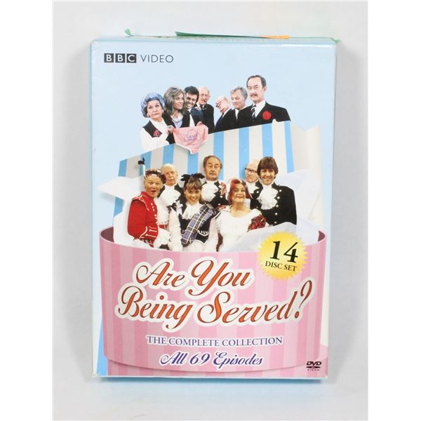ARE YOU BEING SERIOUS? COMPLETE BBC VIDEO DVD SET