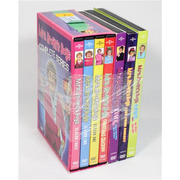 MRS. BROWN'S BOYS COMPLETE SERIES BBC VIDEO