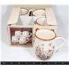 Image 1 : GARDENIA CERAMICWARE SET OF 4 COFFEE MUGS