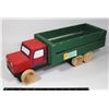 Image 1 : HANDMADE PAINTED WOODEN TRUCK