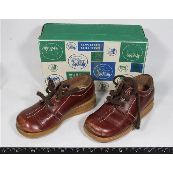 BUSTER BROWN VINTAGE BOY'S SHOES