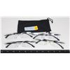 Image 1 : SMALL BLACK GLASSES BAG OF READING GLASSES