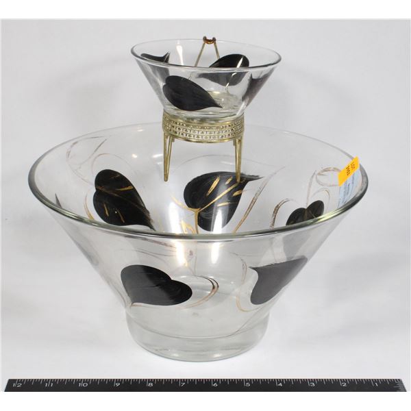 CHIPS AND DIP BOWL PAIR