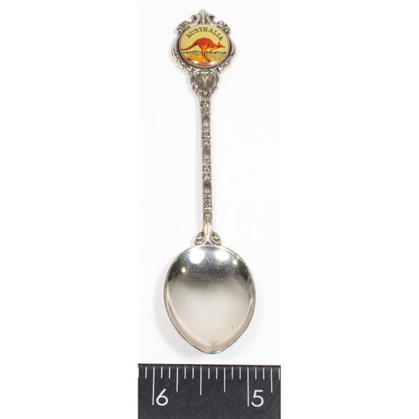 STUART SILVER PLATED AUSTRALIA SOUVENIR SPOON
