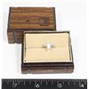 Image 1 : COLUMBIA RING IN WOODEN RING BOX