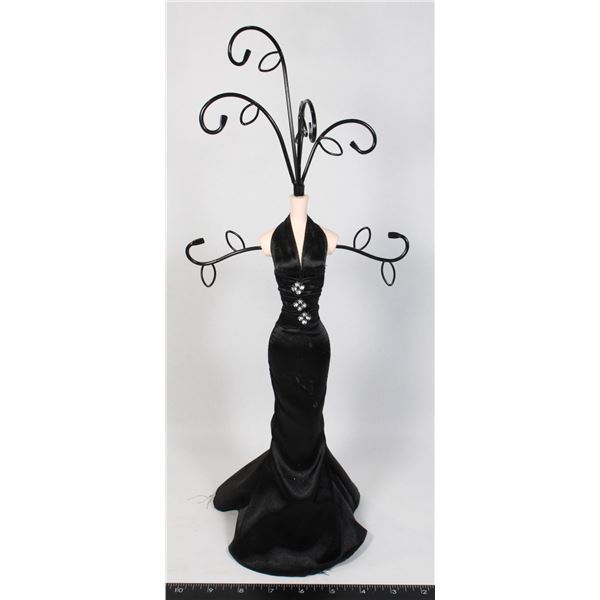 BLACK 13" JEWELRY STAND
