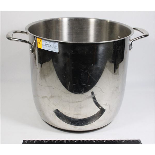 STAINLESS STEEL POT CAN HOLD 15.1 LITRES