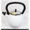 Image 1 : WHITE COPCO STOVETOP TEA KETTLE