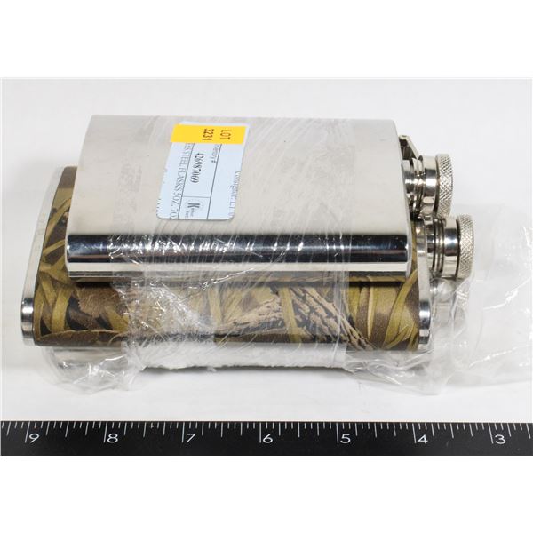 STAINLESS STEEL FLASKS 5OZ, 7OZ, 8OZ
