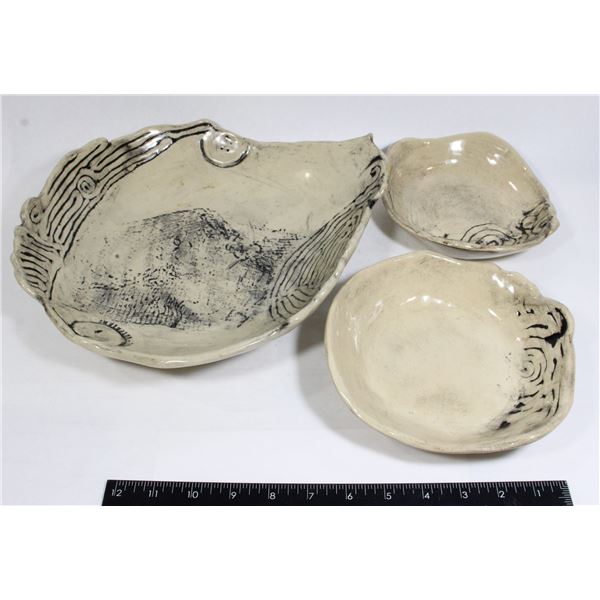 HANDCRAFTED FOOD PLATTER AND BOWL