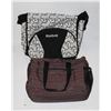 Image 1 : LOT OF 2 COMPUTER BAGS. 1 IS REEBOK OTHER IS ROOTS