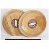Image 1 : PAIR OF BARIBO-MAID STEAK BOARD MADE IN CANADA