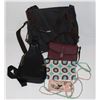 Image 1 : TOTE BAG FULL OF VARIOUS PURSES AND BAGS