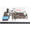 Image 1 : LOT OF ASSORTED HARDWARE TOOLS INCLUDING DRILL BIT
