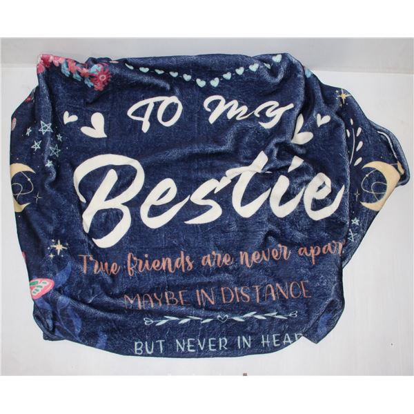 FUZZY BESTIES BLANKET NO TAG