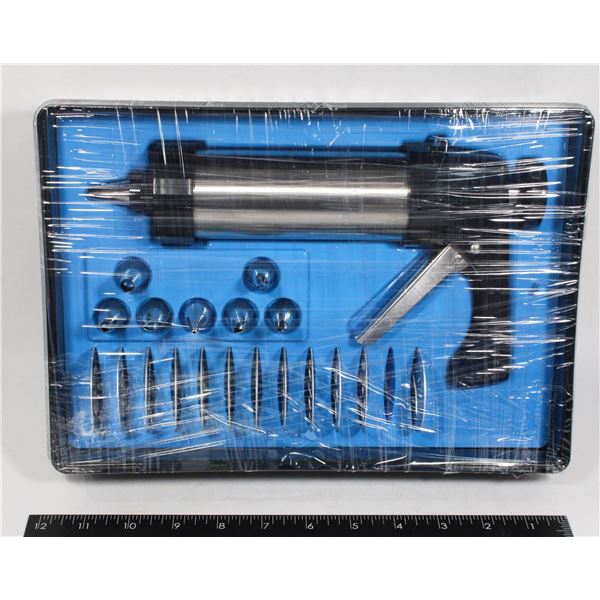 STAINLESS STEEL ICING GUN / FROSTING SYRINGE