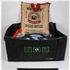 Image 1 : TOTE OF REUSABLE BAGS INCLUDING ELEPHANT BRAND