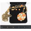 Image 1 : NECKLACE AND EARRINGS SET