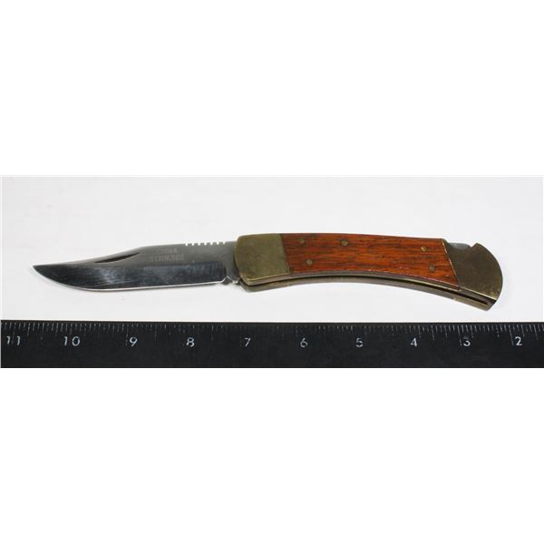 STAINLESS CHINA 8.5" POCKET KNIFE
