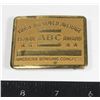 Image 1 : VINTAGE METAL BELT BUCKLE, BRASS, AMERICAN BOWLING
