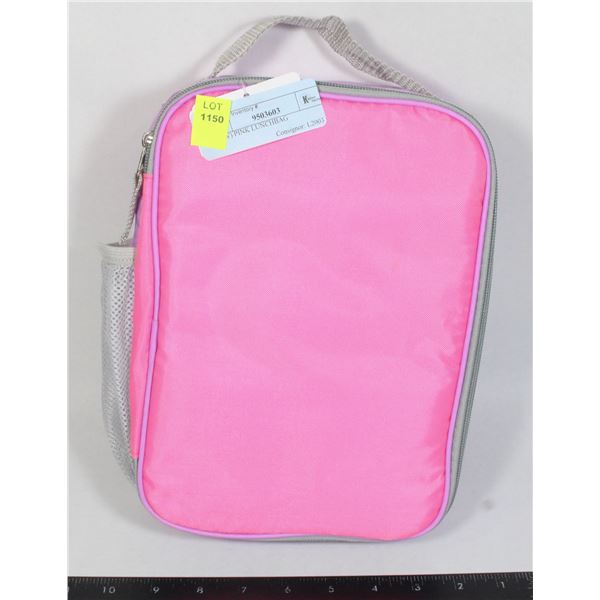 (NEW) PINK LUNCH BAG