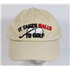 Image 1 : BRAND NEW WITH TAGS KHAKI “IT TAKES BALLS TO GOLF”