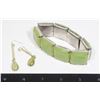 Image 1 : VINTAGE DROP EARRINGS WITH A STRETCH BRACELET